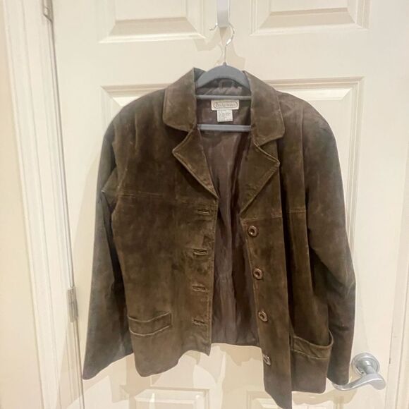 100% Leather Suede Jacket - Picture 11 of 11